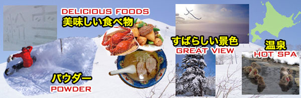 スノーボード 北海道 パウダー