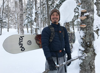 國母和宏が使用するボードCAPITA KAZU KOKUBO PRO
